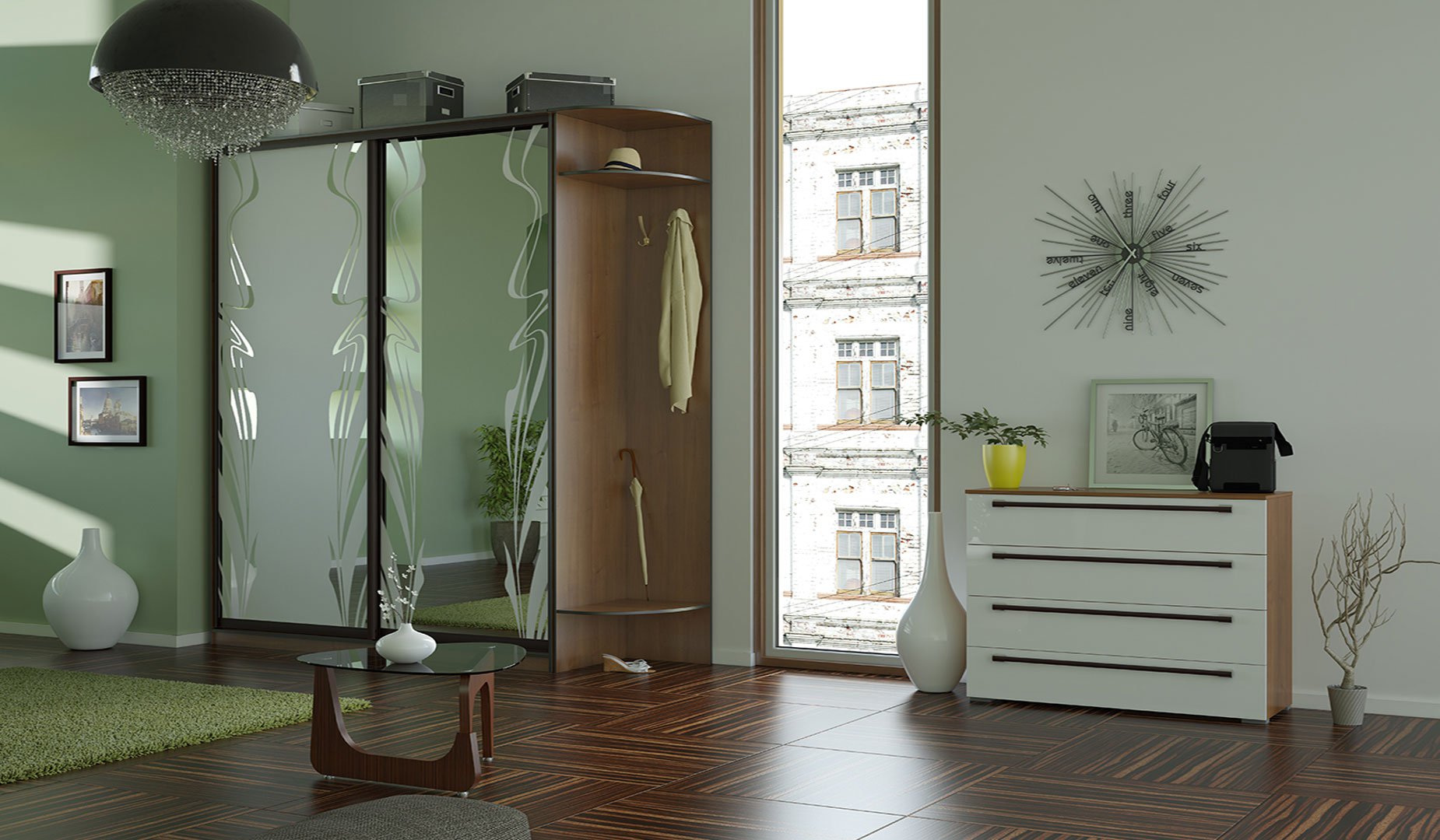 Мебель для Прихожая HALL1 - Rioka MEBEL