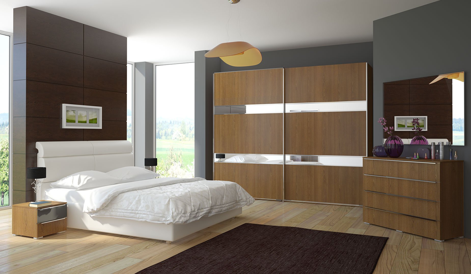 Мебель для Спальная BEDDAL13 - Rioka MEBEL