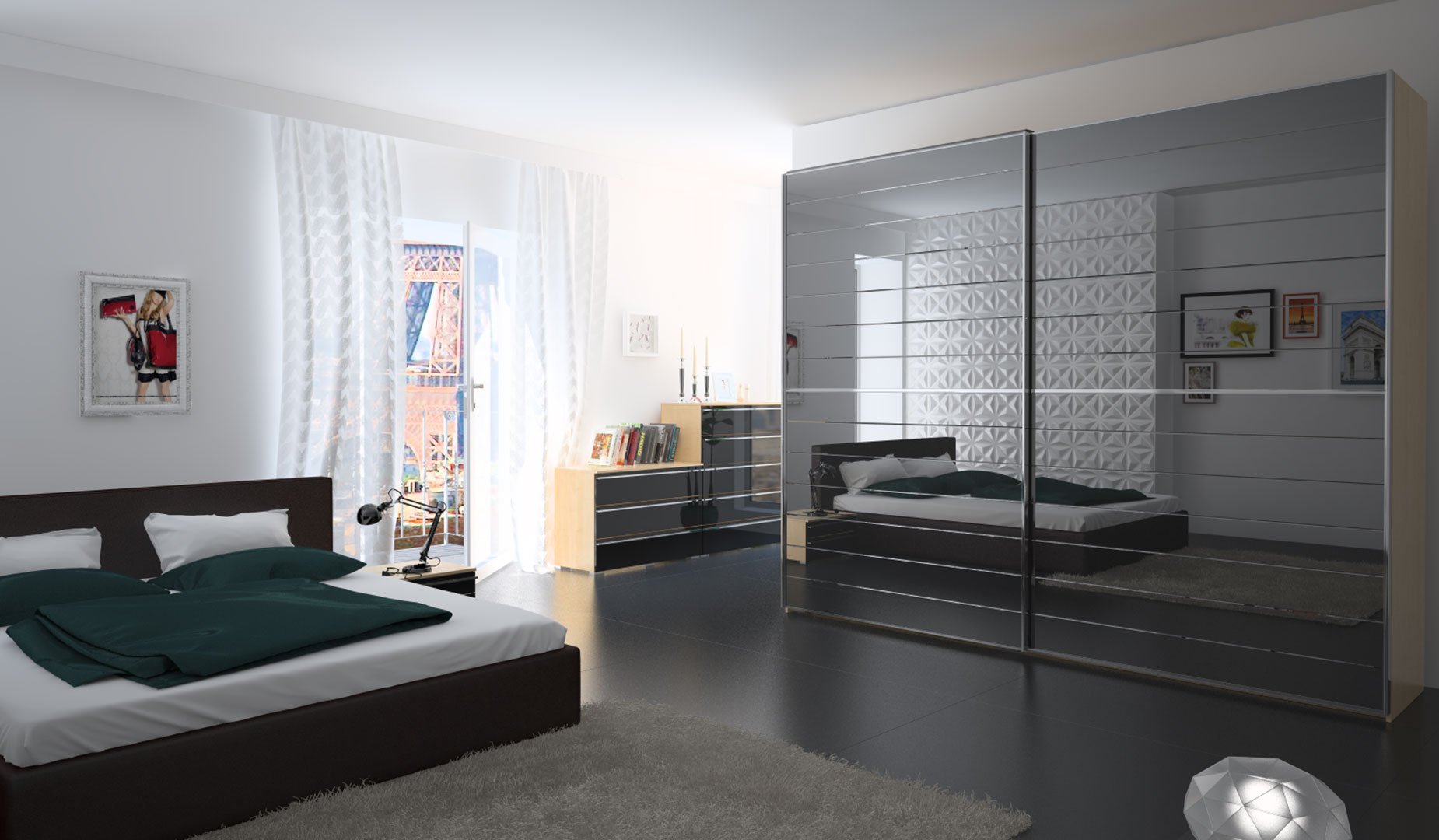 Мебель для Спальная BEDDALI20 - Rioka MEBEL