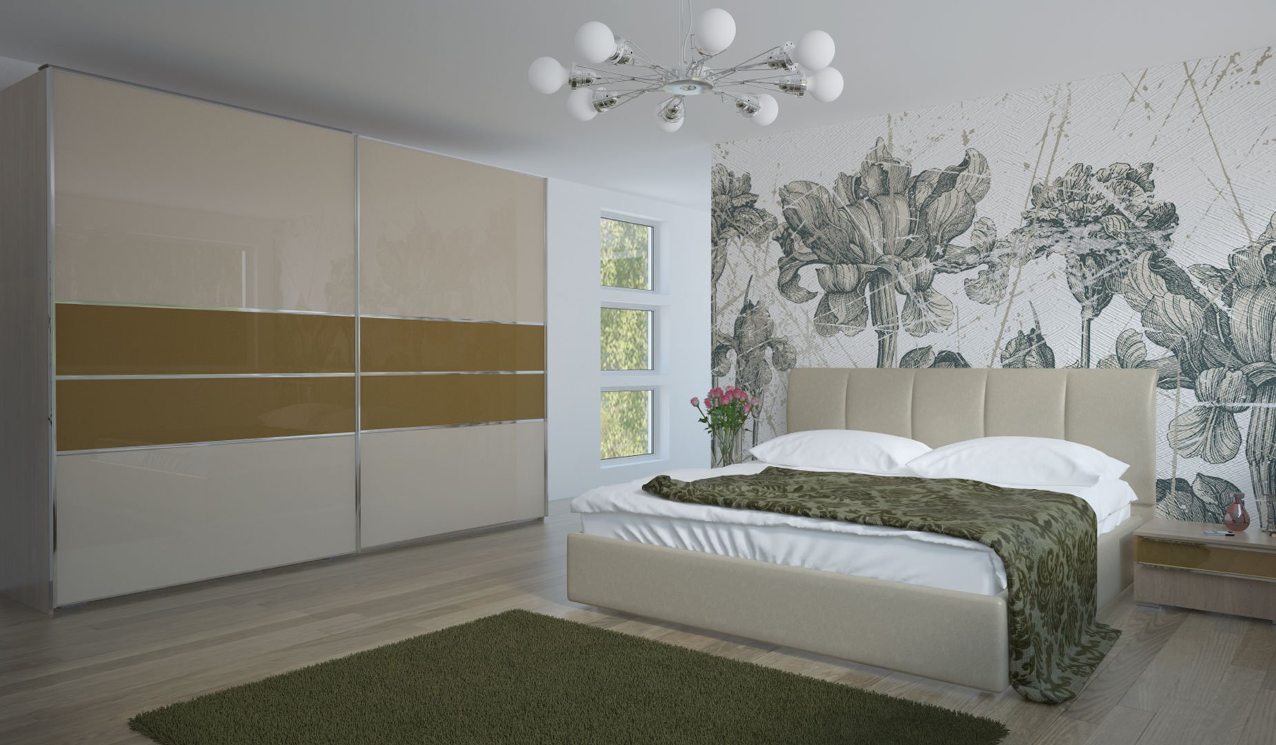 Мебель для Спальная BEDDALI25 - Rioka MEBEL