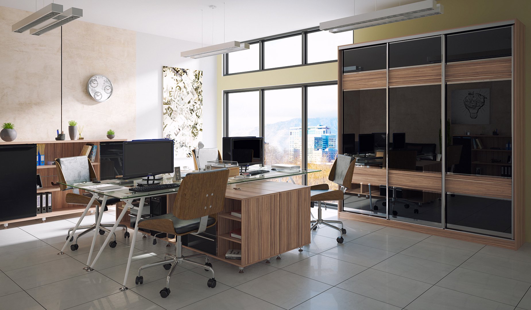 Мебель для Офис LEOFFICE2 - Rioka MEBEL