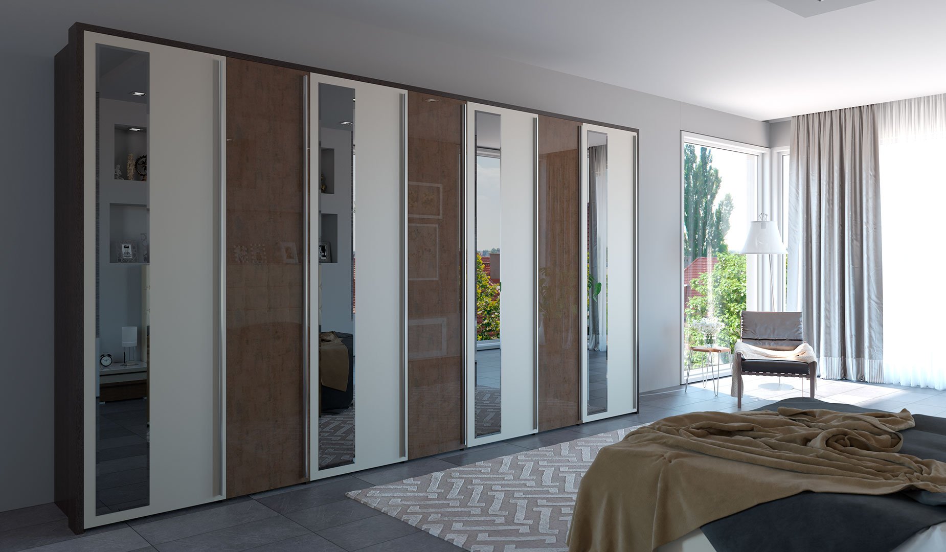 Мебель для Спальная 044 - Rioka MEBEL