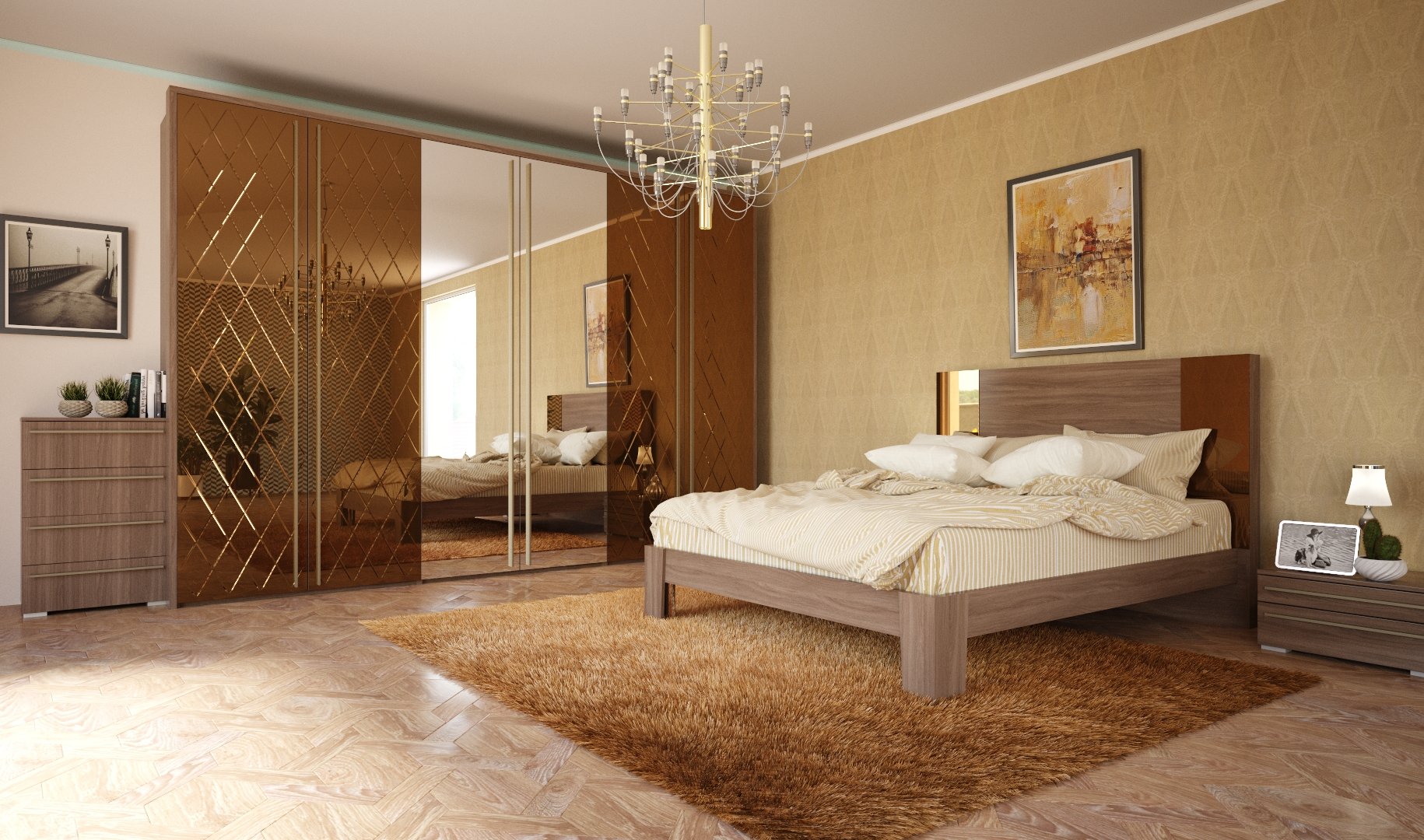 Мебель для Спальная 48 - Rioka MEBEL