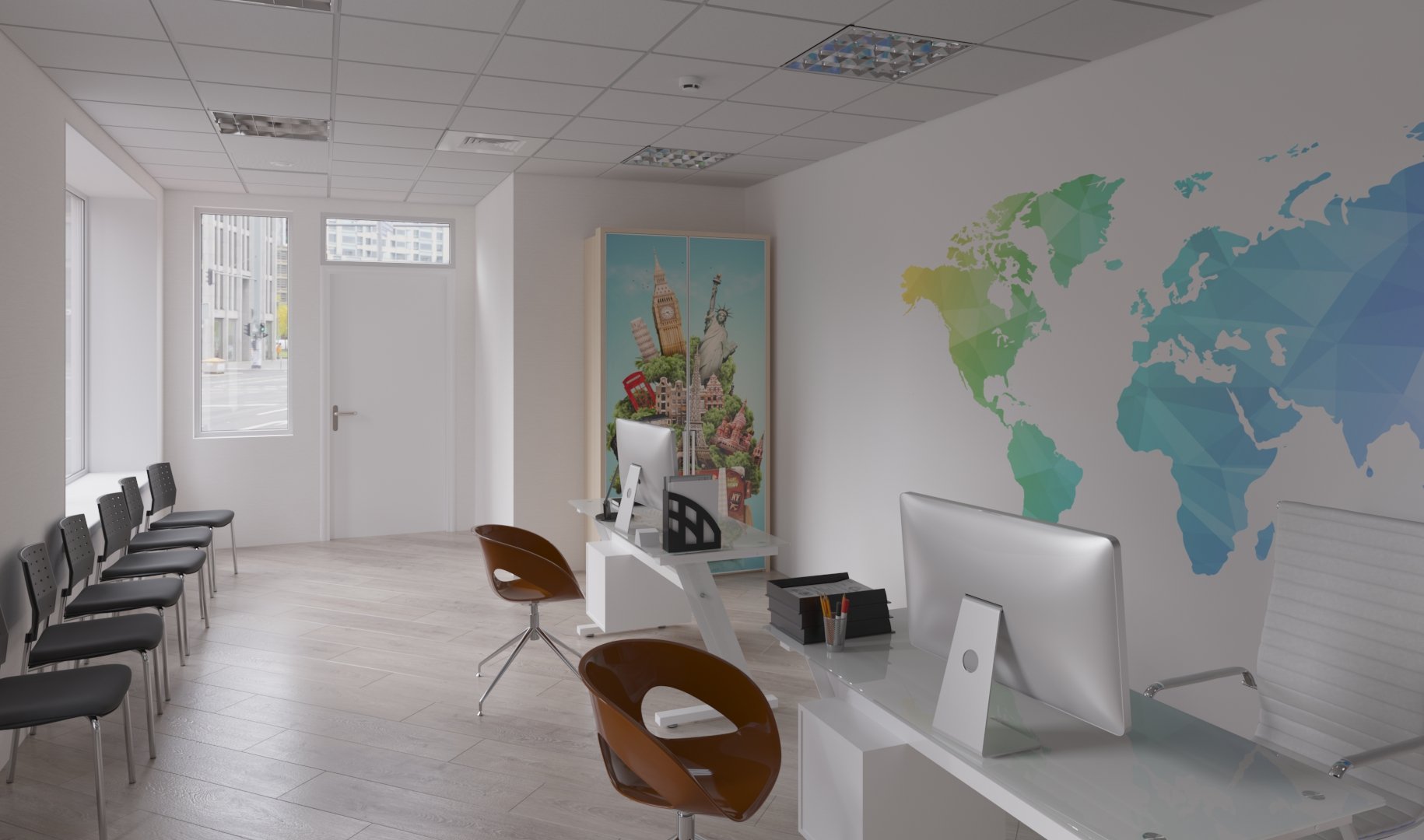 Мебель для Офис LEOFFICE20 - Rioka MEBEL